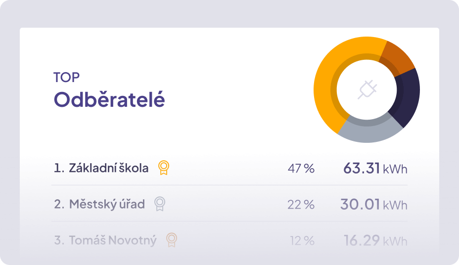 Statistiky sdílené elektřiny